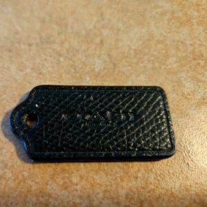 Coach Hang Tag